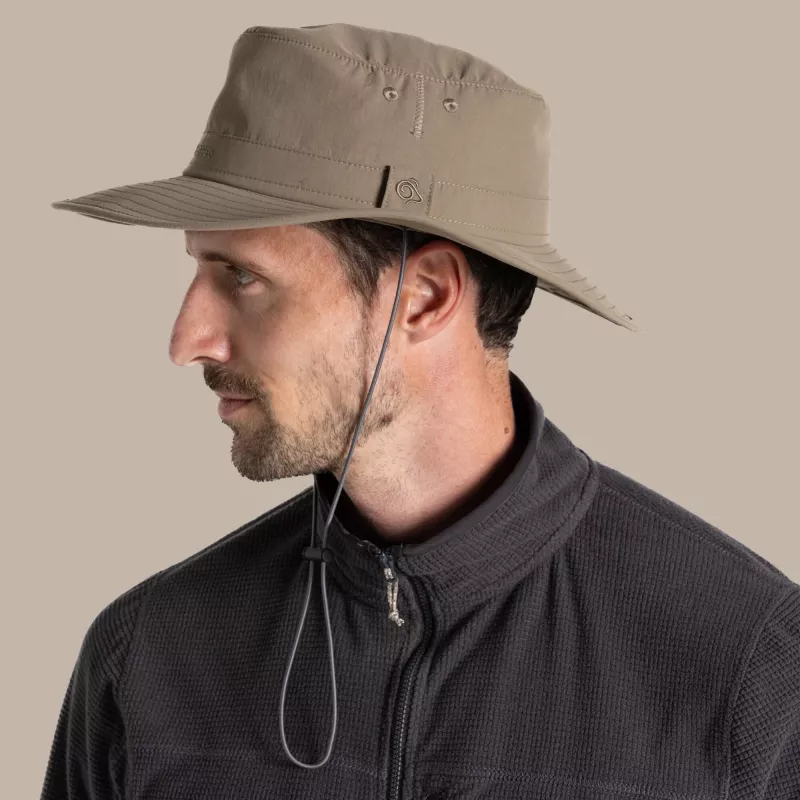 Chapéu Craghoppers NosiLife Outback Hat II - Pebble - M/L