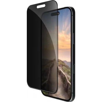 dbramante1928 Eco-shield Protetor de ecrã de privacidade para Apple iPhone 17 Pro - Moldura preta