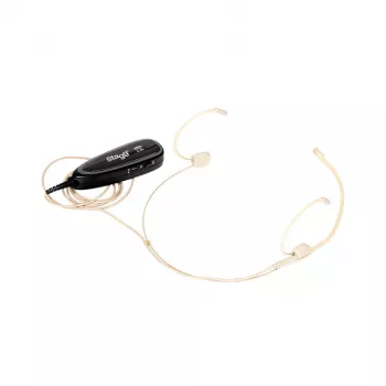 Stagg SUW 12H-BE Sistema de headset sem fios UHF com transmissor bodypack, 12 canais, 863-865 MHz