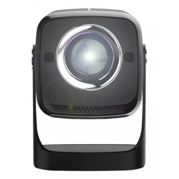 Denver PR-4852 Projetor HD 720p com suporte 4K, 2800 lúmenes, LED, HDMI, USB, VGA, AV, cartão SD, altifalante incorporado