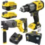 Conjunto de berbequim de impacto e chave de impacto a bateria STANLEY V20 18V com baterias 4.0Ah e 2.0Ah