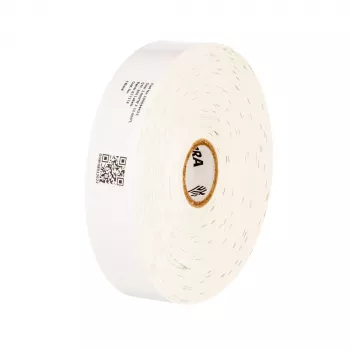 Pulseiras de adulto Zebra Z-Band Direct Next Generation polipropileno (PP), branco, 200 por rolo, 6 rolos (1200 no total)