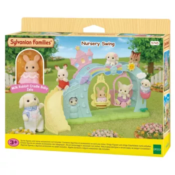 Baloiço EPOCH Sylvanian Families Adventure Kindergarten com figura