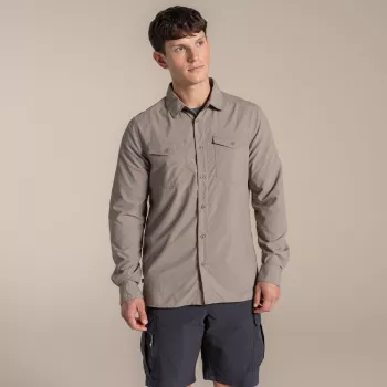 Camisa de manga comprida Craghoppers NosiLife Loukkos - Pebble - XL