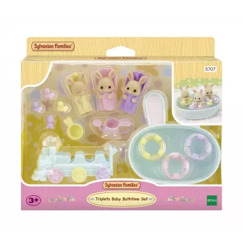 Sylvanian Families coelho leiteiro conjunto de brincar casa de banho