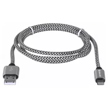 Cabo Defender USB-A para Lightning 1,0m 2,1A branco