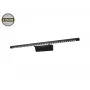 Aplique de parede Line LED JQ5530 preto 70cm