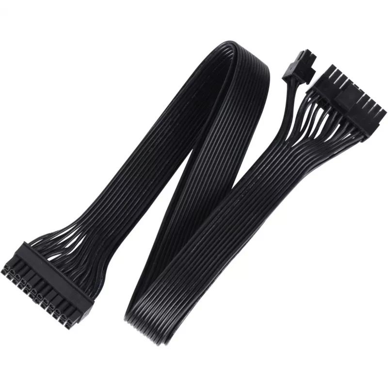 SilverStone Technology SST-PP05-MBEPS cabo de extensão EPS 8 pinos - azul/preto, 300mm