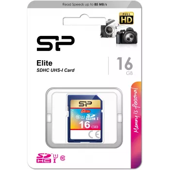 Silicon Power Elite cartão de memória 16GB SDHC Class 10 U1