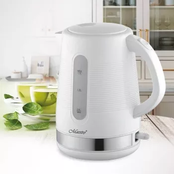 Maestro MR-035-WHITE chaleira elétrica 1,7L 2200W branco plástico