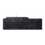 Dell KB522 teclado multimédia empresarial com fio, layout UK, preto