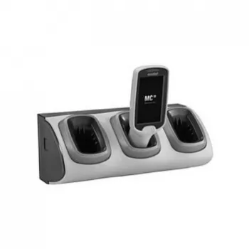 Base de carregamento Zebra 3 slots High Density Non-Locking para TC21/TC26