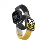 Conjunto de 2 braceletes AMAZINGTHING Blend Band para Apple Watch 45/46/49mm - amarelo-preto e preto