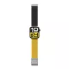 Conjunto de 2 braceletes AMAZINGTHING Blend Band para Apple Watch 45/46/49mm - amarelo-preto e preto