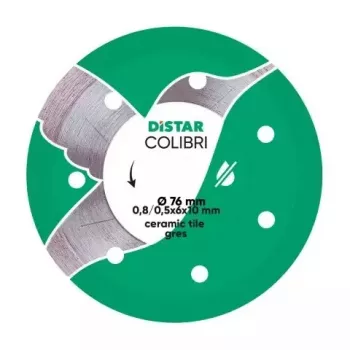 Disco de corte diamantado DISTAR COLIBRI 75 x 0,8 x 6 x 10H