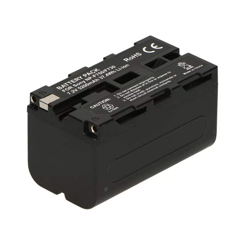 2-POWER bateria para câmara de vídeo 7,4V 5200mAh Sony NP-F730 InfoLithium L