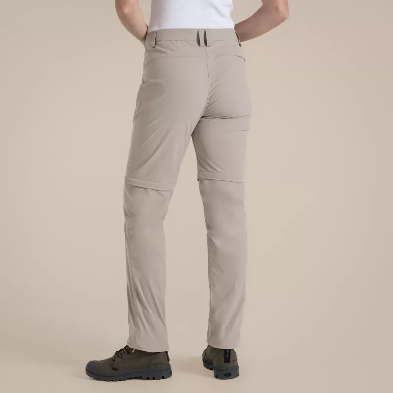 Craghoppers NosiLife Pro calças ajustáveis III para mulher Soft Mushroom tamanho M