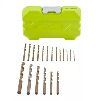 Ryobi brocas HSS para metal - 19 peças