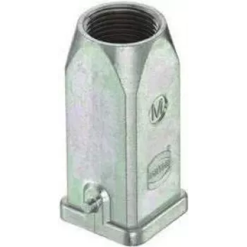 Caixa de passagem HARTING Han 3EMC, entrada de cabo superior, 2 pinos, M20 (19620031440)