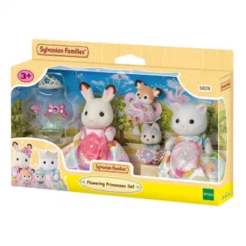 EPOCH Sylvanian Families Conjunto de figuras Princesas das Flores