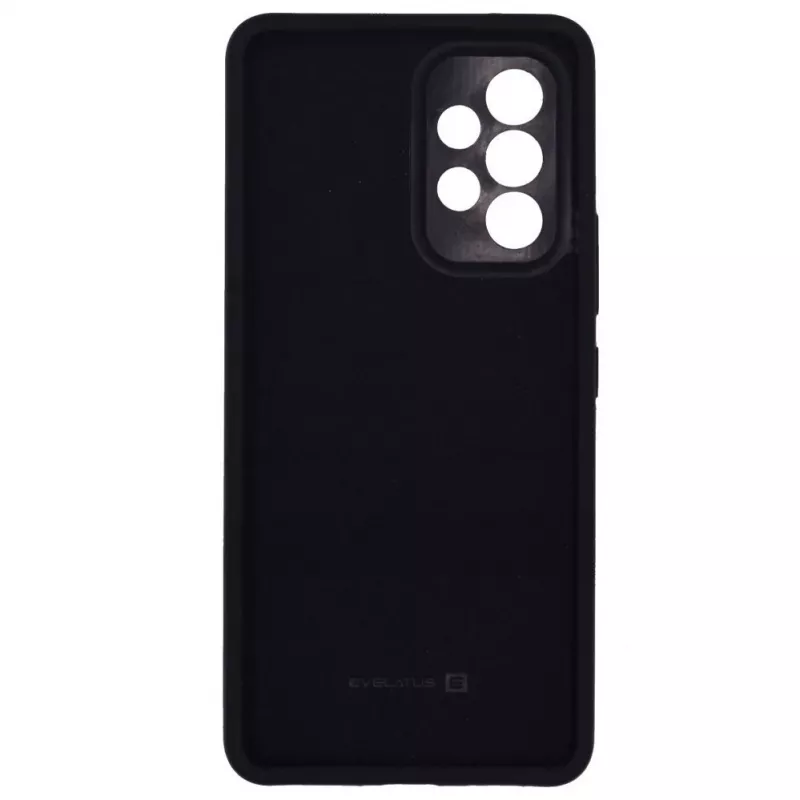 Evelatus Samsung Galaxy A32 Capa de silicone Premium Soft Touch preta