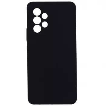 Evelatus Samsung Galaxy A32 Capa de silicone Premium Soft Touch preta