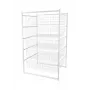 Módulo de gavetas 89x45x55cm 5 níveis branco