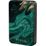 Burga Powerbank magnética 5000 mAh Emerald Pool Gunmetal