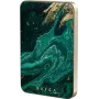 Burga Powerbank magnética 5000 mAh Emerald Pool Gold
