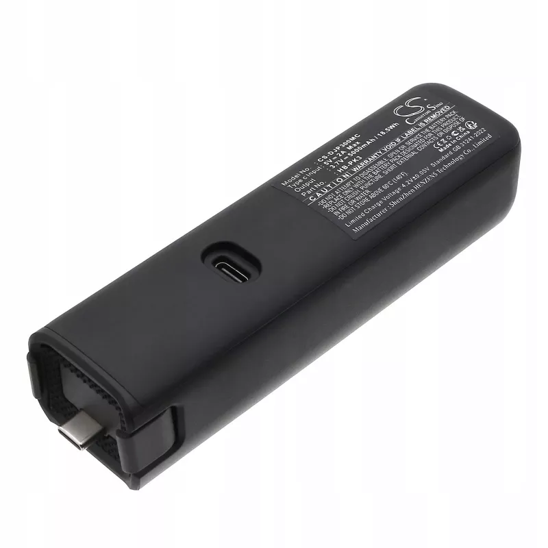 CAMERON SINO punho com bateria Power Bank HB-PK3 para DJI Osmo Pocket 3 / CS-DJP300MC