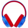 PowerLocus Bobo Kids auscultadores sem fios, LED, AUX, azul/vermelho