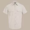 Camisa de manga curta Craghoppers Kiwi II - Oatmeal - L