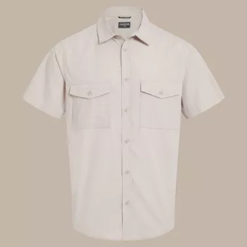 Camisa de manga curta Craghoppers Kiwi II - Oatmeal - L