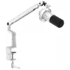 Microfone dinâmico FIFINE T688W com braço articulado, USB/XLR, branco