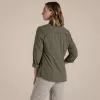 Camisa Craghoppers NosiLife Adventure LS Shirt III mulher - Wild Olive - L