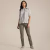 Calças de caminhada Craghoppers NosiLife Pro Trouser III mulher - Wild Olive, tamanho L