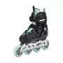 Patins em linha Meteor Urbo preto menta 34-37