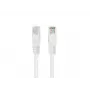Pack de 10 cabos de rede Cat.5e UTP Lanberg PCU5-20CC-0100-W, 1m, branco, Fluke Passed