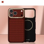 Capa MagSafe Evelatus Apple iPhone 18 Pro Carbon Premium Edition bordô