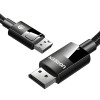 UGREEN DP114 Cabo trançado DisplayPort macho para macho 8K 2m