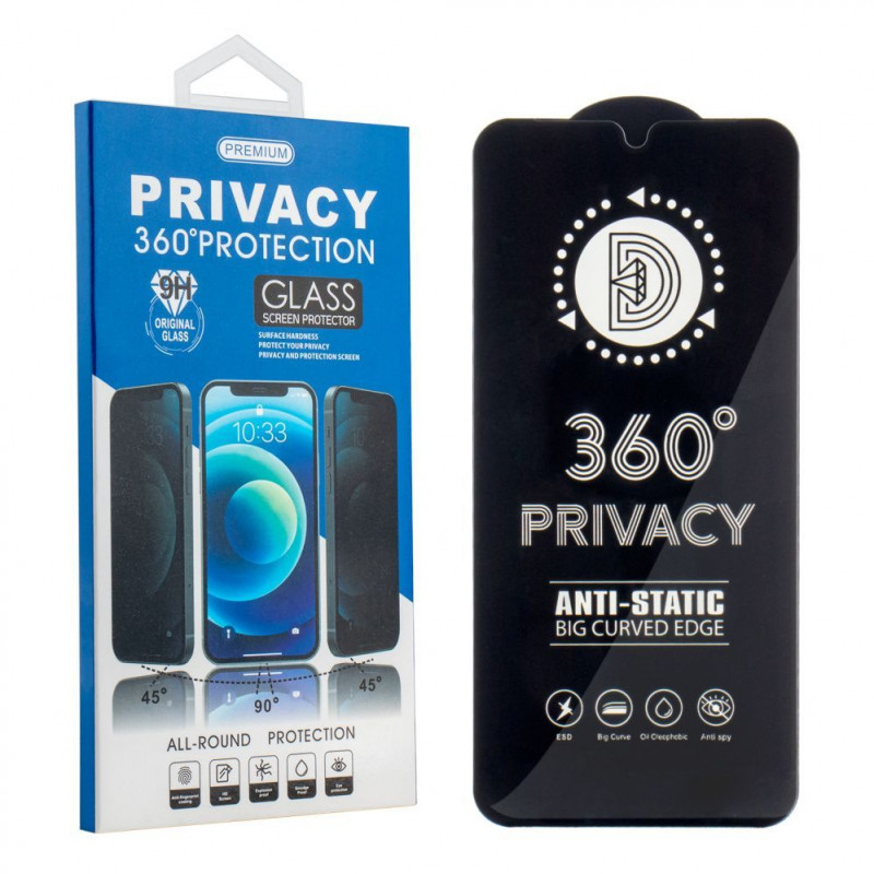 TFO Película de vidro temperado Privacy 360 para iPhone 17 Pro Max