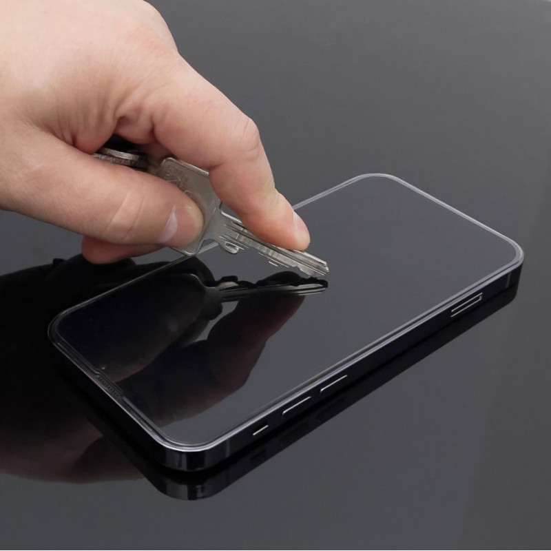 Película de vidro temperado Wozinsky Privacy Glass com filtro anti-espião para iPhone 16 Pro Max