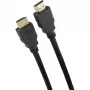 Cabo HDMI One For All Premium High Speed com Ethernet 1,5 m - certificado para 4K 60Hz HDR, 18Gbps, banhado a ouro, preto
