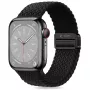 Pulseira Tech-Protect Nylon Magnetic Loop para Apple Watch 8/9/10/11/SE/Ultra (44/45/46/49 mm) preta