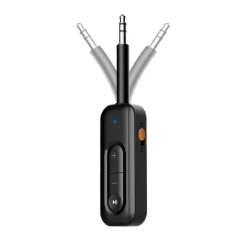 Adaptador de áudio Bluetooth 6.0 TECH-PROTECT ULTRABOOST AU03 recetor AUX preto
