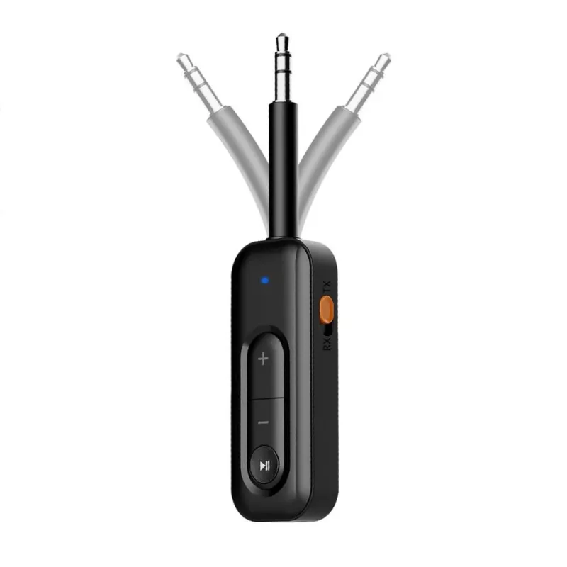 Adaptador de áudio Bluetooth 6.0 TECH-PROTECT ULTRABOOST AU03 recetor AUX preto