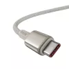 Cabo Baseus Tungsten Gold USB-C para USB-C 100W 1m dourado
