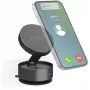 SBS TESUPSUCTIONMAG Suporte de mesa magnético com ventosa para smartphones, preto