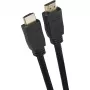 One For All Cabo HDMI Premium High Speed com Ethernet, 3,0 m, 4K@60Hz, HDR, ARC, HDCP 2.2, banhado a ouro, preto