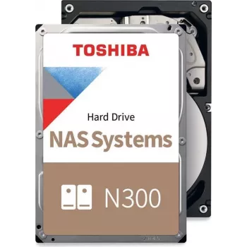 Toshiba N300 Disco rígido NAS 14TB Bulk 3,5 polegadas SATA 7200 rpm 512MB CMR